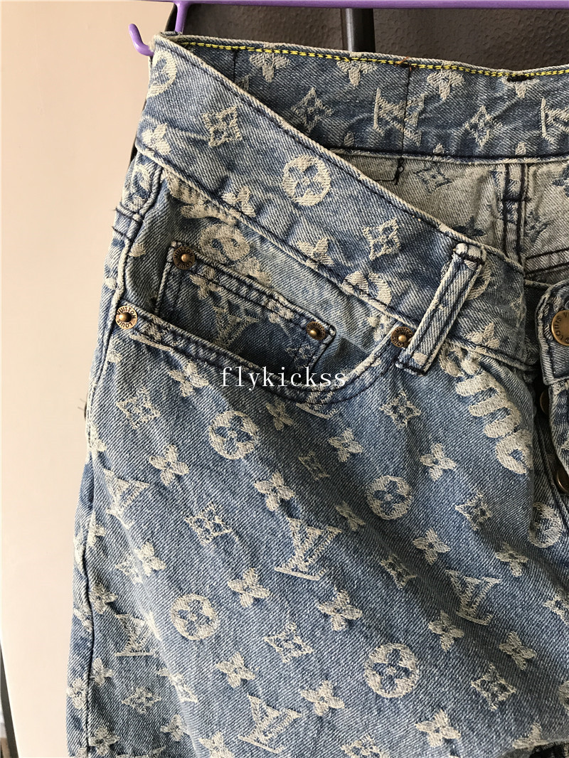 LVS Supreme Blue Jeans Pants